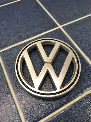 $35 • Buy Vintage Volkswagen Beetle Type 3 Hood Emblem German Original 1963-1973 VW