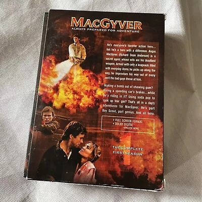 MacGyver: The Complete First Season Binge Watch Movie TV Collection (DVD 1985) • $10.04