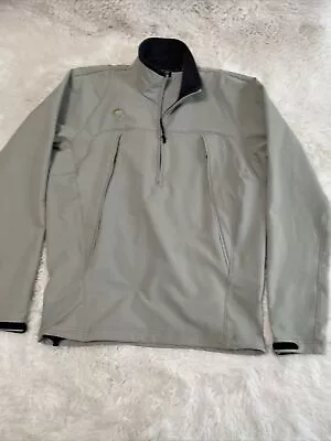 Mountain Hardwear Jacket Mens Sz S 1/4 Zip Pullover Softshell Windstopper • $19.95