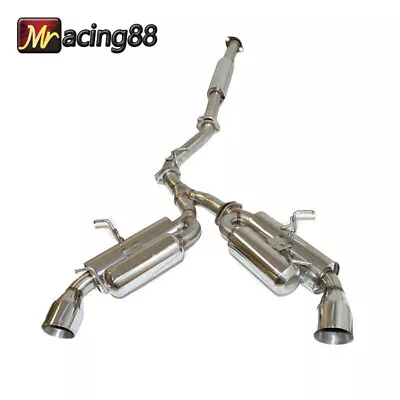 Dual 4  Tip HI Power Cat Back Exhaust 13+ ForScion FR-S 86/SubaruBRZ J2Engine • $369.98