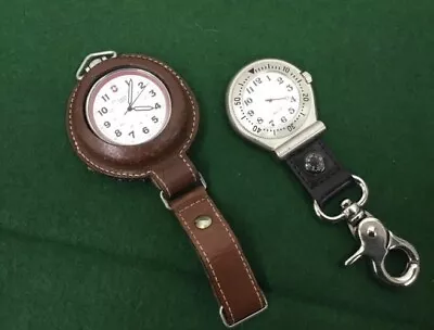 Vintage Swiss Army Field Pocket Watch And Quartz Pocket Watch Need Batteries • $15.50