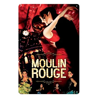 Moulin Rouge! Movie Photo Metal Poster Tin Sign 20x30cm Plaque • $14.90