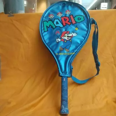 USED Mario Tennis 64 Tennis Racket Dunlop Nintendo Racquet Super Mario Retro FS • £68.48