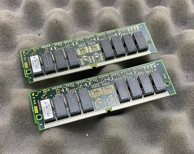 8MB Kit (2 X 4MB) Siemens HYM321140S-70 72-Pin 70n/s Non-Parity SIMM FPM Memory • £14.99