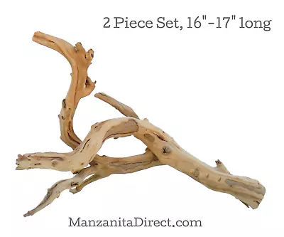 Manzanita Driftwood Branch Set For Aquarium & Reptile Terrarium Decor   0410-4 • $45