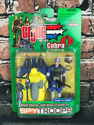 2003 GI Joe Vs Cobra Spy Troops Depth Charge With Wave Crusher • $22.50