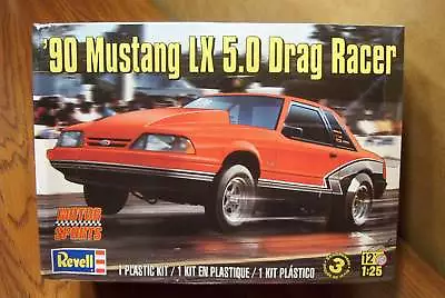 Revell '90 Mustang Lx 5.0 Drag Racer Model Kit 1/25 Scale • $26.95