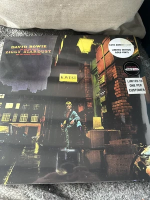 £45 • Buy David Bowie – Ziggy Stardust LTD 2017 45th Anniversary HMV GOLD VINYL SEALED