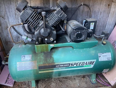 $1500 • Buy Speedaire Air Compressor 10HP 120 GAL