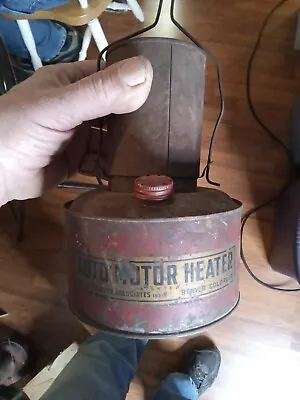 Vintage Auto Kerosene Auto Motor Heater • $22.05