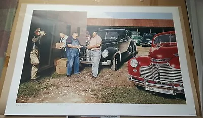 Junior Johnson*moonshine Series*  The Pay-off  *print* Limited Edition* #/1000* • $1495.95