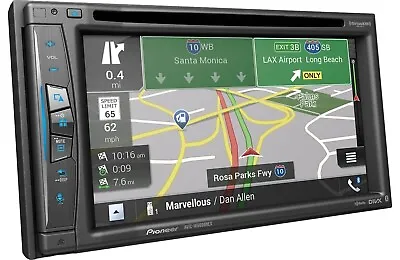 NEW Pioneer AVIC-W6600NEX 2 DIN DVD Player GPS Bluetooth HD WiFi CarPlay Weblink • $695