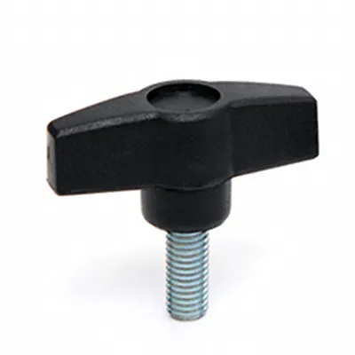 Wing Knob Nut M6 X 25mm Thread Thumbscrew Router Drill Saw Bench Nut Bolt Screw • £2.52