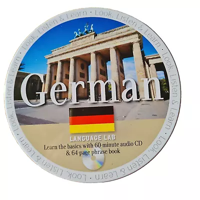 Language Lab German CD Usborne German For Beginners Phrase Book & Dictionary. • £10.99