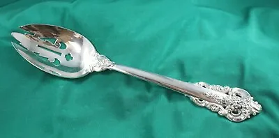 Grande Baroque By Wallace Sterling Silver Pierced Tablespoon - No Monogram • $135