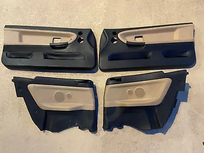 95-99 BMW E36 Front & Rear Door Panels Convertible Black And Tan Oem #101 • $725