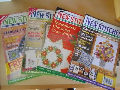 Mary Hickmott's New Stitches Issues #50 #55 #58 #59 • £15.83