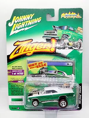 Johnny Lightning Zingers 1966 Chevy Chevelle 1:64 Rip On Card Toy Car  • $7.95