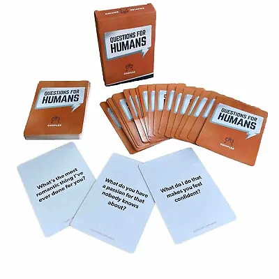 NEW Questions For Humans: Couples Card Game Date Night Conversation Starter • £11.99