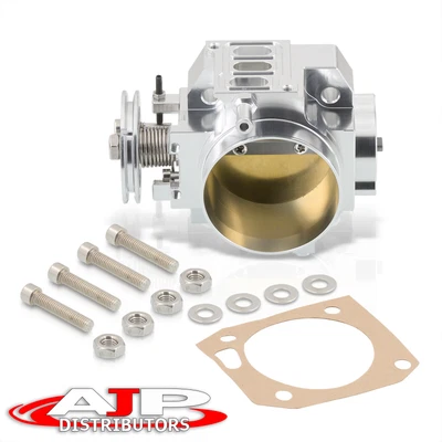 $74.99 • Buy 70MM Bolton Throttle Body Silver For Acura Honda DC5 EP3 FG FA K-Series K20 Swap