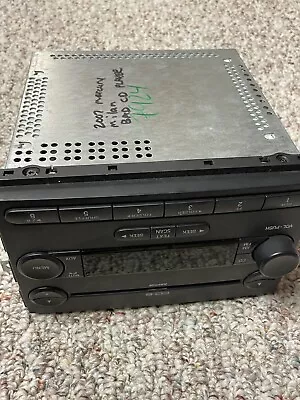 07 2007 Mercury Milan Fusion Radio Am-fm Stereo 6 Disc Cd-mp3 W/o Navigation Oem • $80