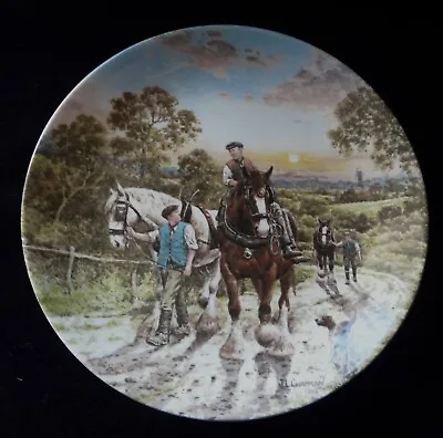 £2.99 • Buy LIFE On The FARM SERIES Ltd Ed COLLECTORS PLATE -  END Of The DAY 