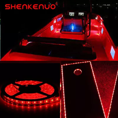 Red Piece LED Kit For Boat Marine Deck Interior Lighting • $17.15