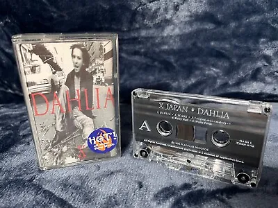 エックス X Japan Dahlia Cassette Tape (Sony 1996) カセットテープ Japanese Glam Rock • $19.95