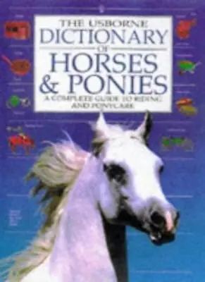The Usborne Dictionary Of Horses And Ponies By Struan Reid. 9780746024928 • £2.51