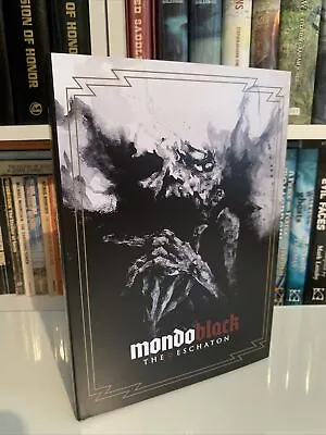 Heavy Music Artwork Mondo Black The Eschaton Art Book Metal Hardback • £50