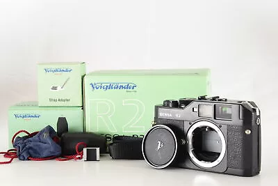 [MINT Box] Voigtlander Bessa R2 Black Rangefinder Film Camera Strap From JAPAN • $1199.99