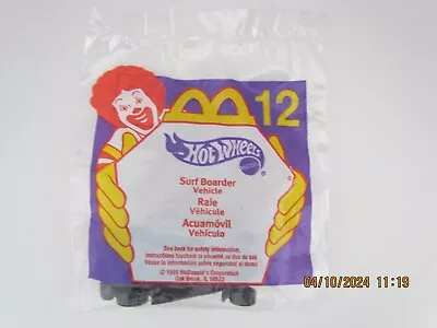 Mcdonalds 1999 Happy Meal Unopened Bag #12 Purple Surf Boarder Boards Hot Wheels • $2.25