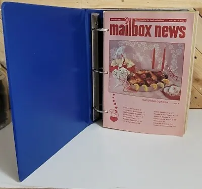Vtg Lot- Cake Decorators Magazine For Food Enthusiasts Mailbox News In Binder • $19.99