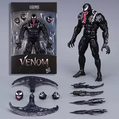 Venom Marvel Legends 7  Collectible Action Figure Model Spider-man BOY Toy Gift • £21.99