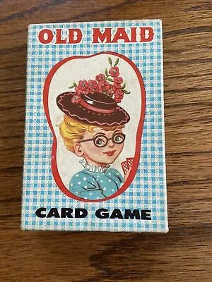 Vintage 1960 Fairchild Old Maid Card Game Complete Original Box • $15