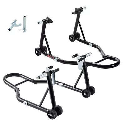 Donext Motorcycle Stand 850LB Sport Bike Front And Rear Wheel Lift Paddock • $73.99