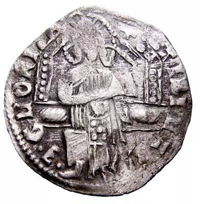 ITALY. Venice. Grosso (silver 1.60 G 22 Mm). St. Mark Silver AR Grosso Coin • $63.91