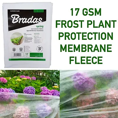 £4.99 • Buy Garden Horticultural Plant Warming Frost Fleece Protection Cover Winter 1m X 5m