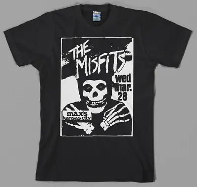 Misfits Shirt Vintage Classic Flyer Punk Rock 80s Danzig Horror Crimson Ghost • $11.95