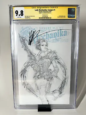 Lady Mechanika: Sangre #1 CGC 9.8 SS (2019) 1 Of 1 Signed Variant Cover RARE!!!! • $300