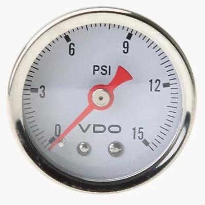 VDO 153002 Mechanical Pressure Gauge 0-15 Psi 1-1/2  • $44.95