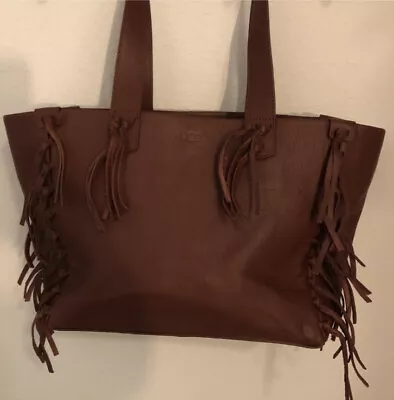 Ugg Lea Tote  Fringe Hobo  Shoulder Bag • $128