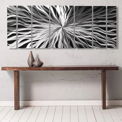 Modern Contemporary Abstract Metal Wall Sculpture Art Work Painting Home Decor • $195