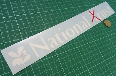 NATIONAL RUST Cut Text 12  Car Sticker Decal Classic Rat Look VW DUB Mini Trust • $5.91