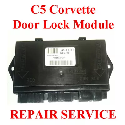 1997-2004 C5 Corvette Power Door Lock Control Module Unit REPAIR • $69