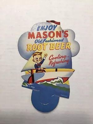 Vintage Masons Root Beer Soda Bottle Topper • $39.95