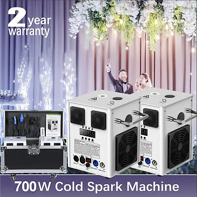 Cold Spark Firework Machine 700W DMX Stage DJ Party Effect Machine + Flight Case • £195.99