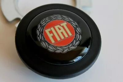 Horn Button Fits For Fiat Used Badge For MOMO Sparko NRG Nardi Steering • $40.59