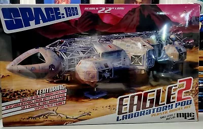 MPC 923 1/48 Space:1999 Eagle II W/Lab Pod Plastic Model FACTORY SEALED  • $119.99