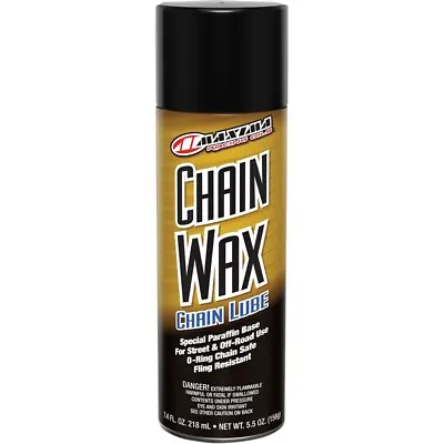 Maxima Racing Oil Motorcycle Chain Wax/Lube | 5.5 Oz | 74908-N • $9.99